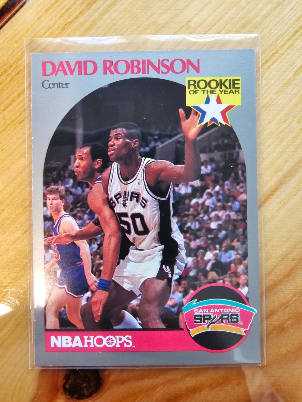 David Robinson 1990-1991 NBA Hoops #270 - San Antonio Spurs - NBA - Fresh Pull
